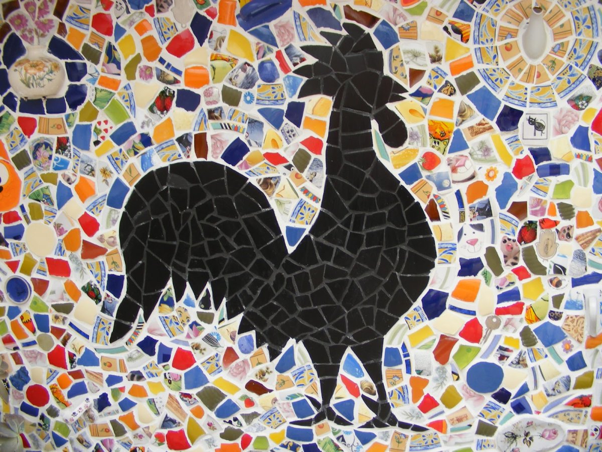 Мозаика из плитки