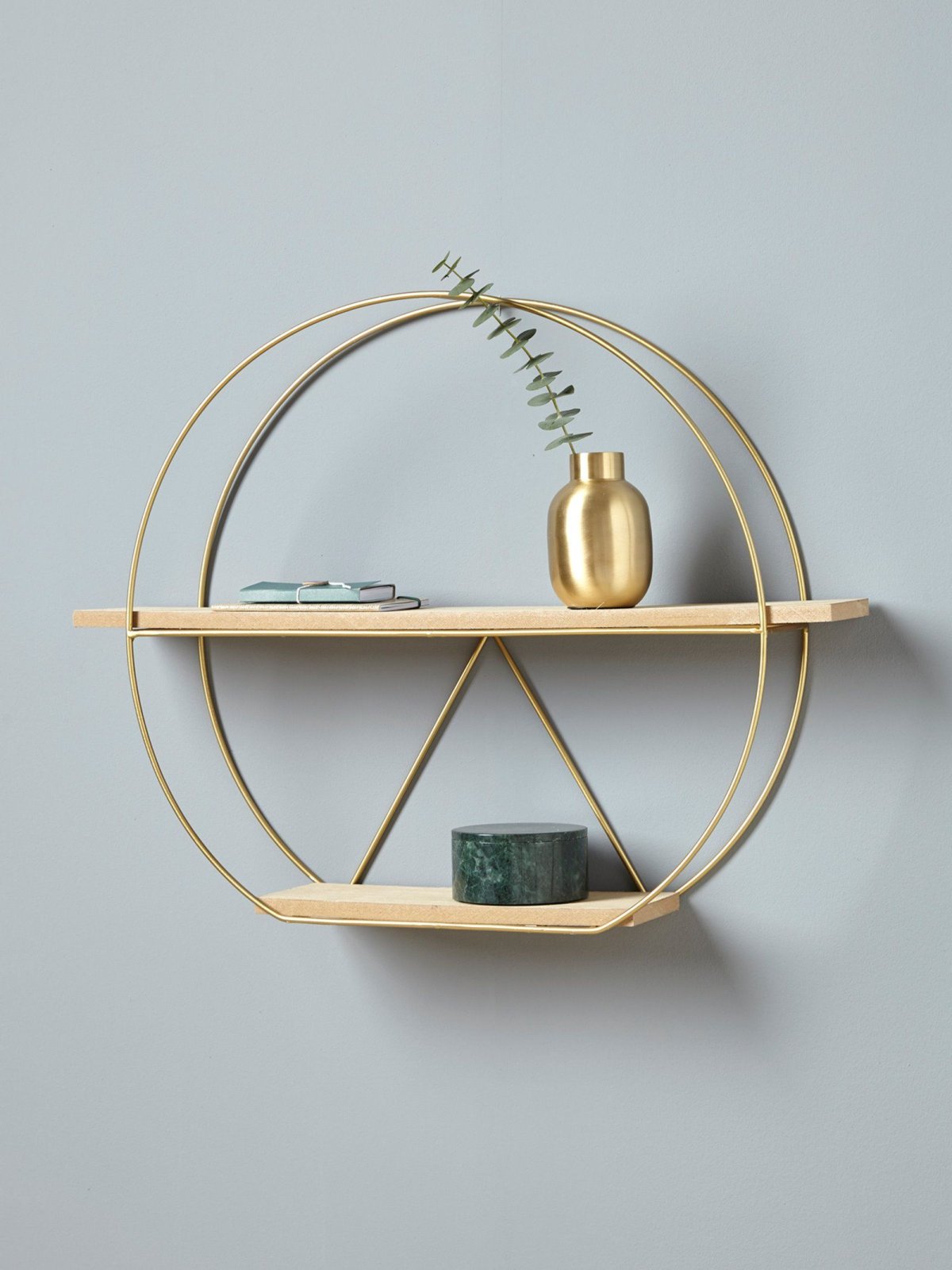 Круглые книжные полки