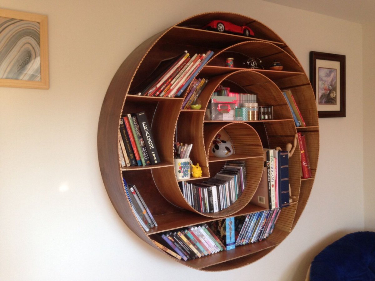 Книжная полка Инь Янь