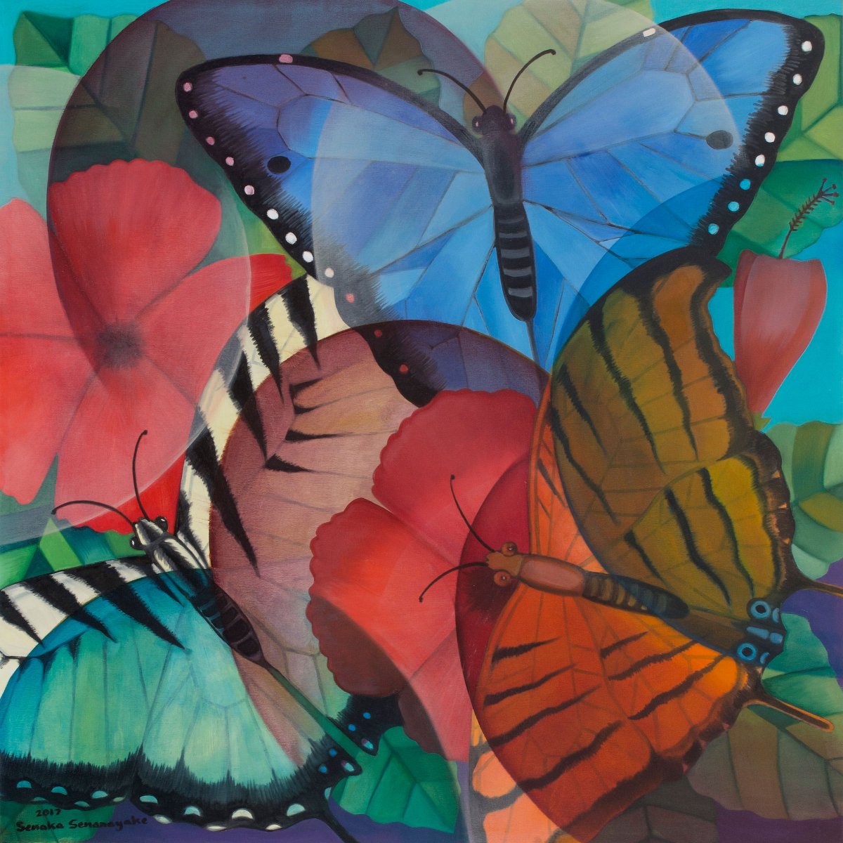 Свет бабочки картина