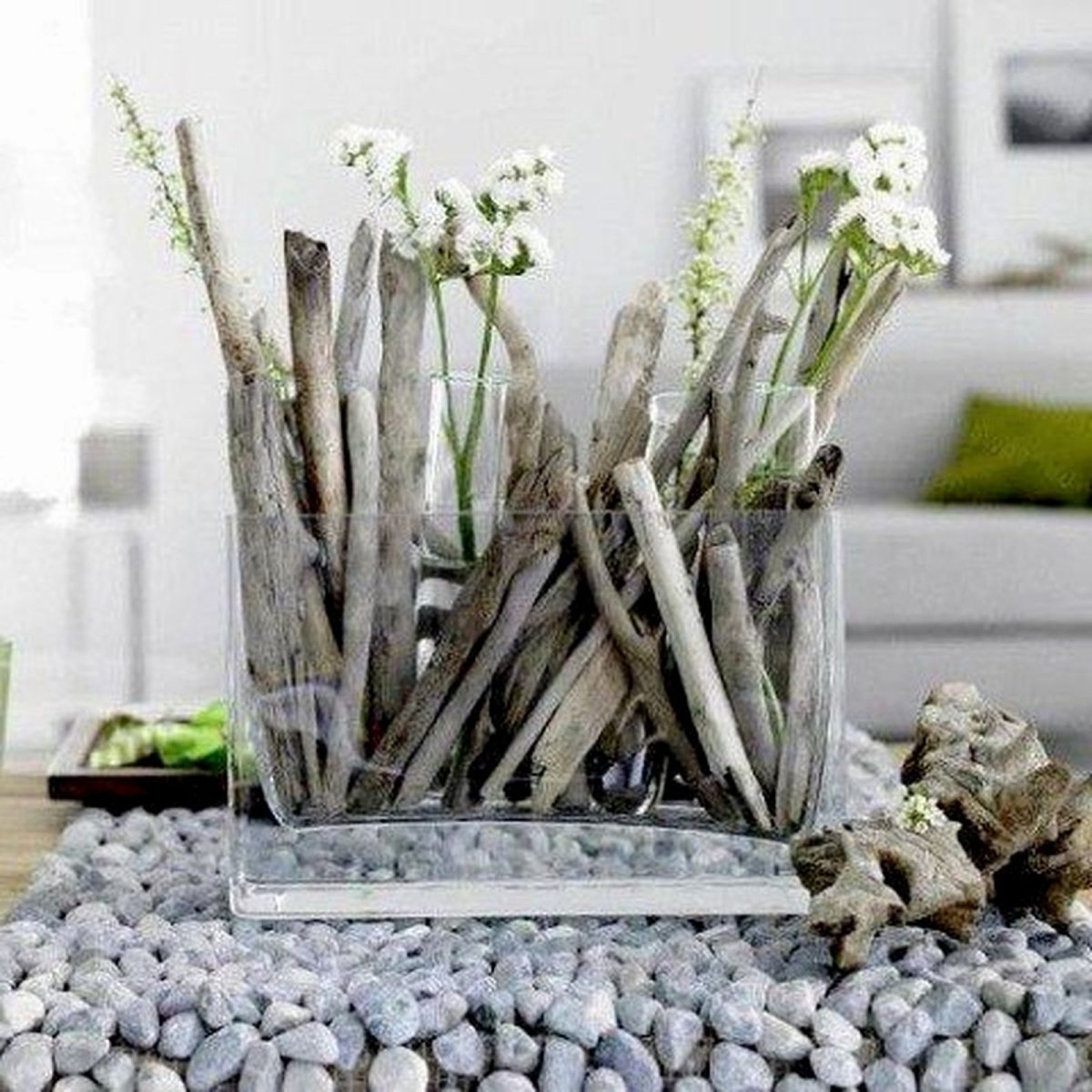 Сухоцветы в интерьере