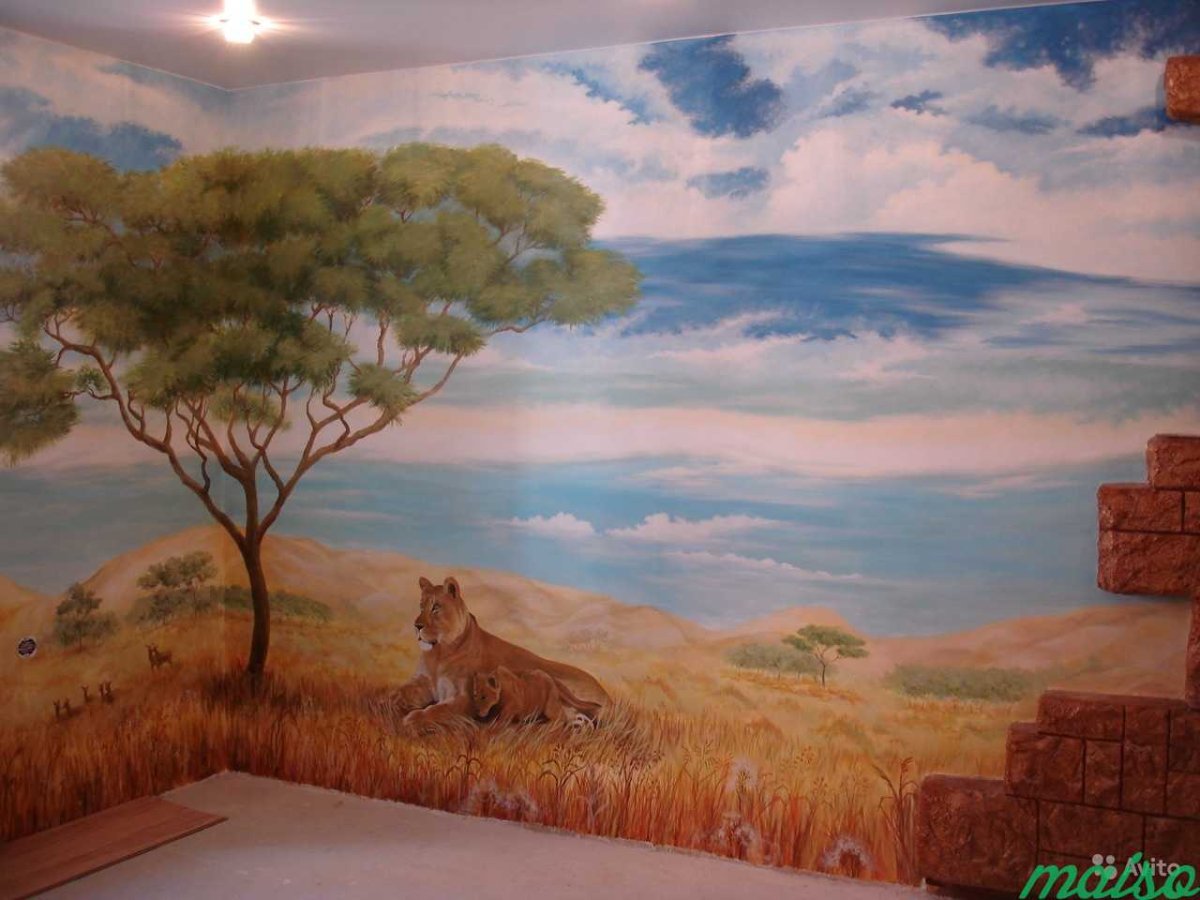 Картины горы акрилом Боба Росса