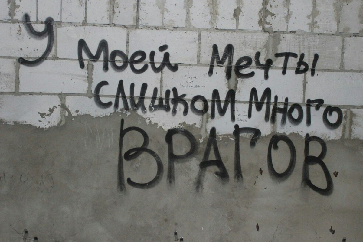 Надписи на стенах