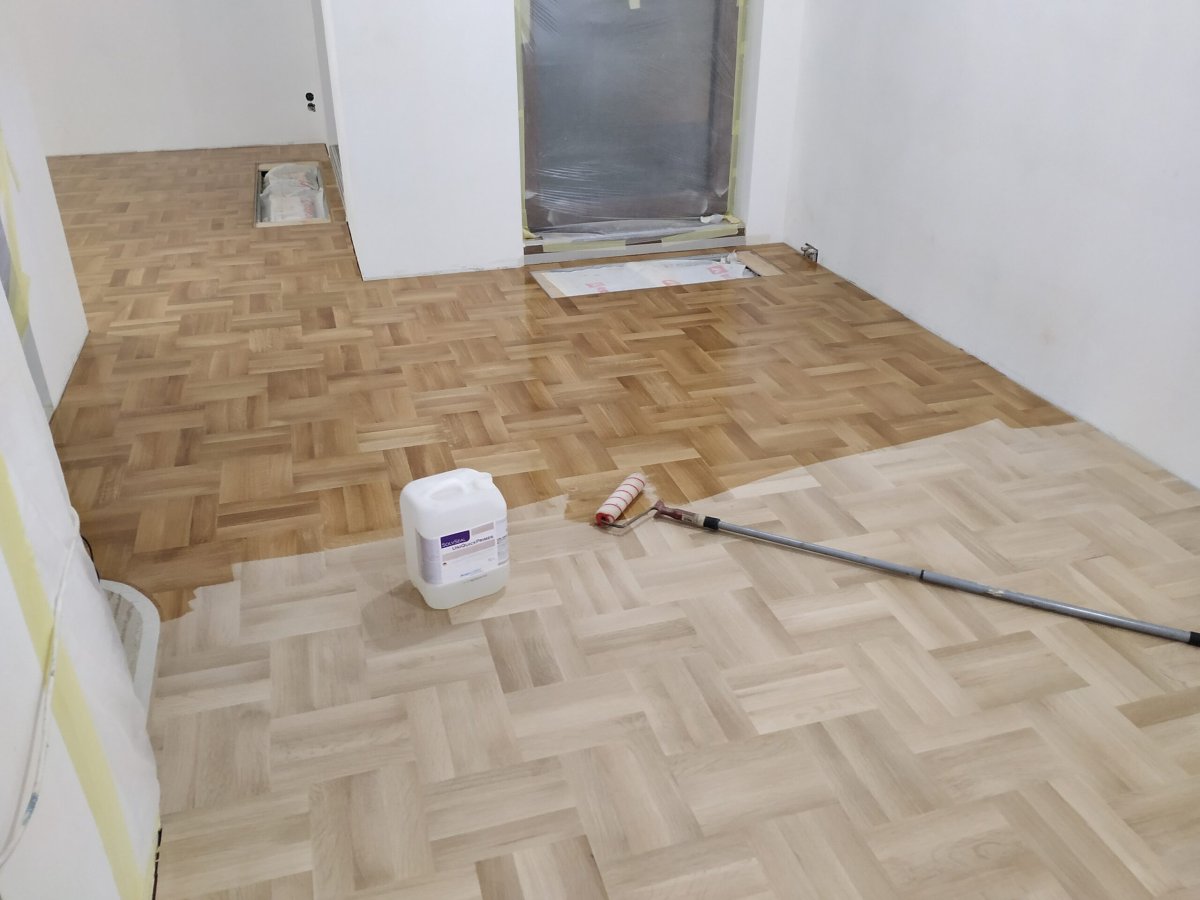 Укладка ламината по дивгонал