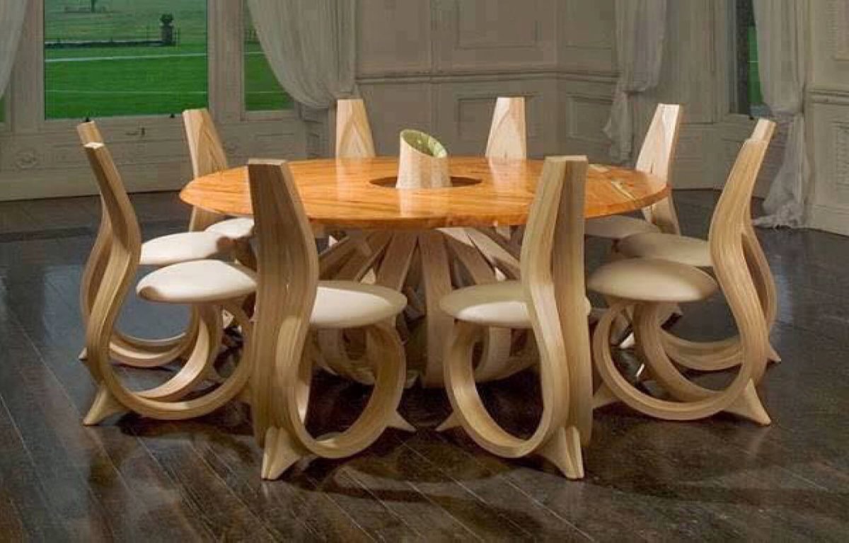 Нестандартная деревянная мебель