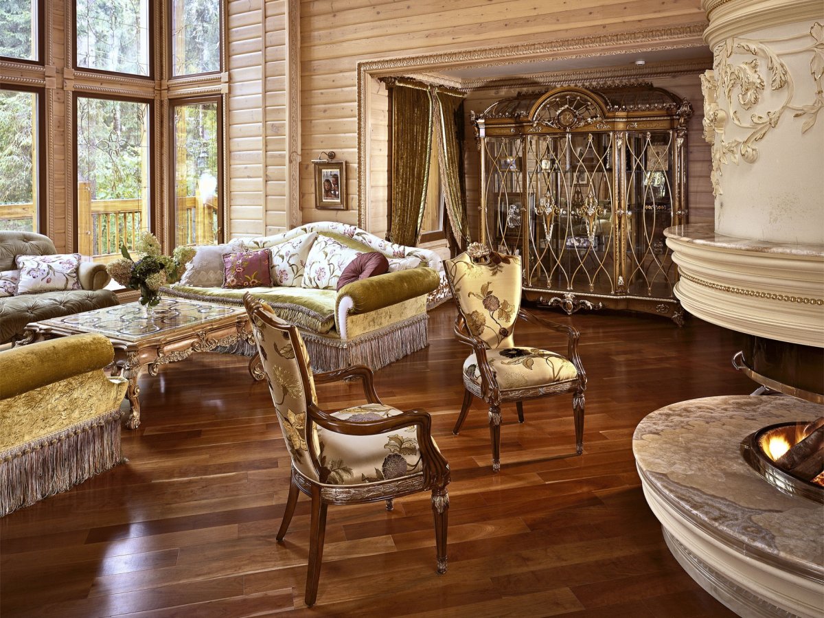 Марина Путиловская деревянный дом