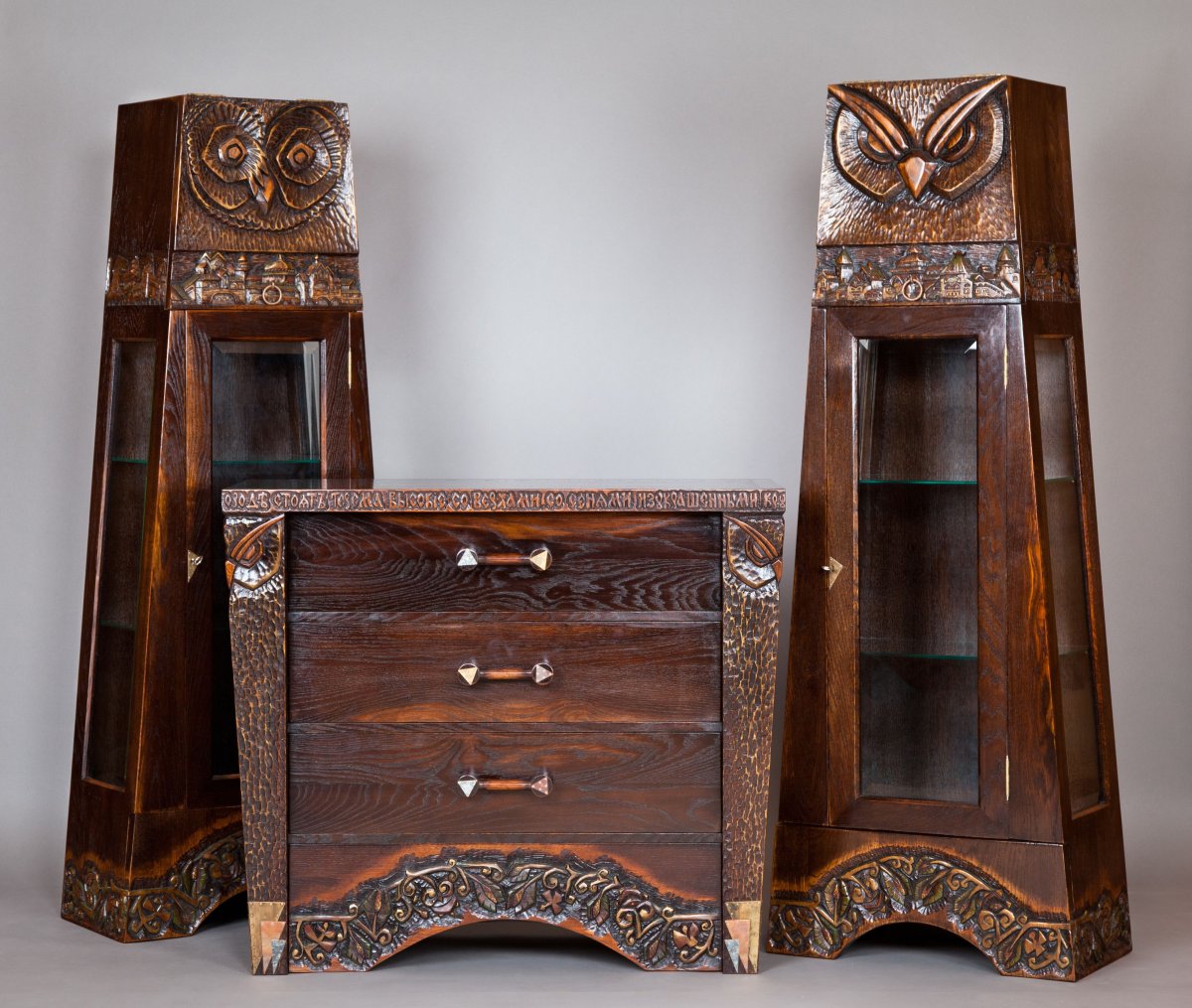 Мебель Модерн резьба русский стиль