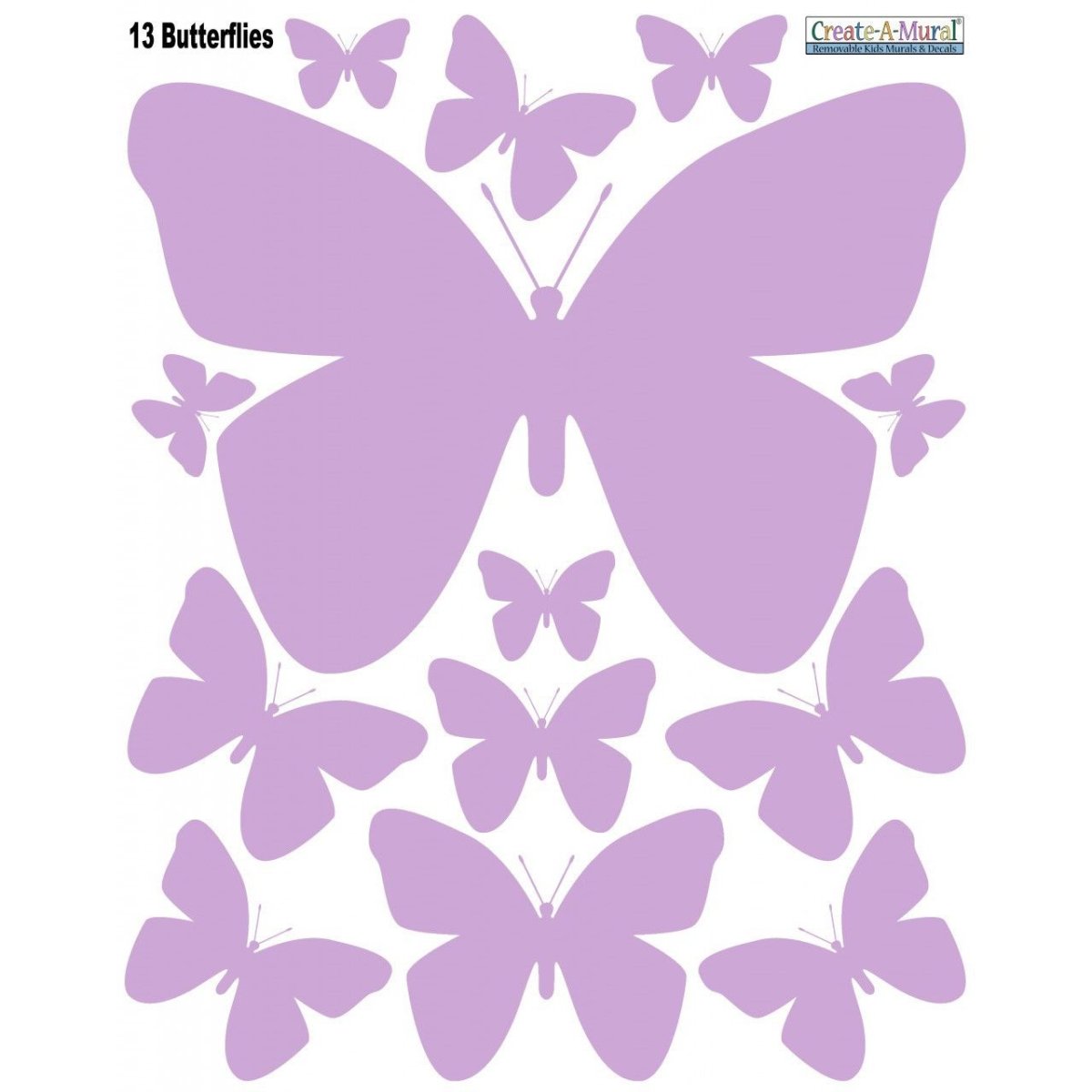 Трафареты бабочки