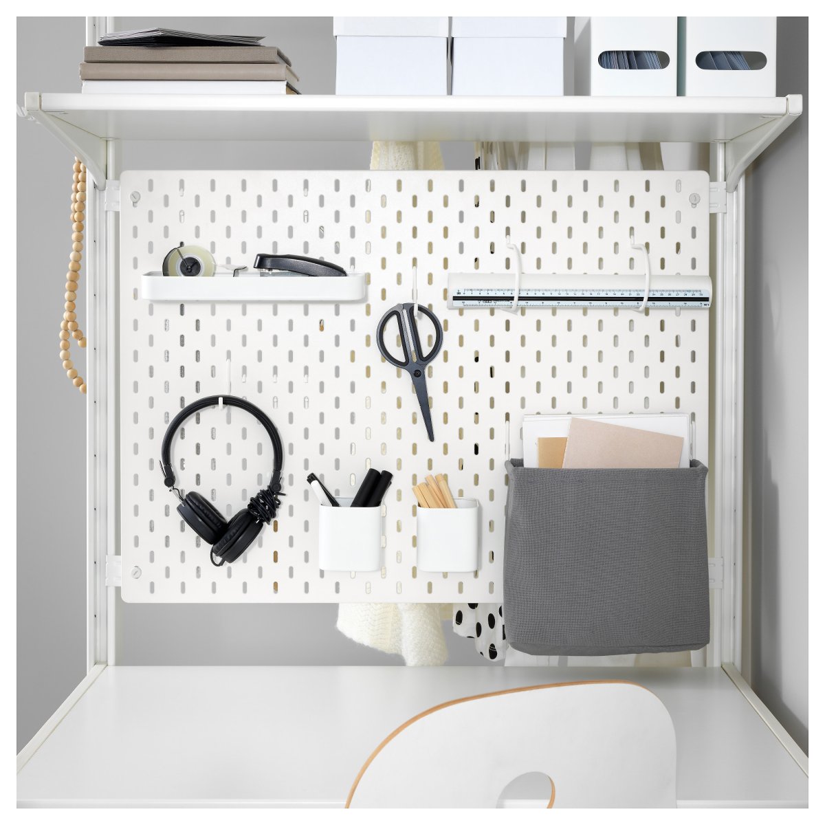 Пегборд для кухни