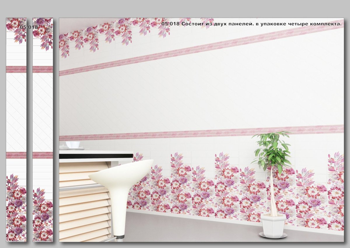 Стеновые панели с рисунком