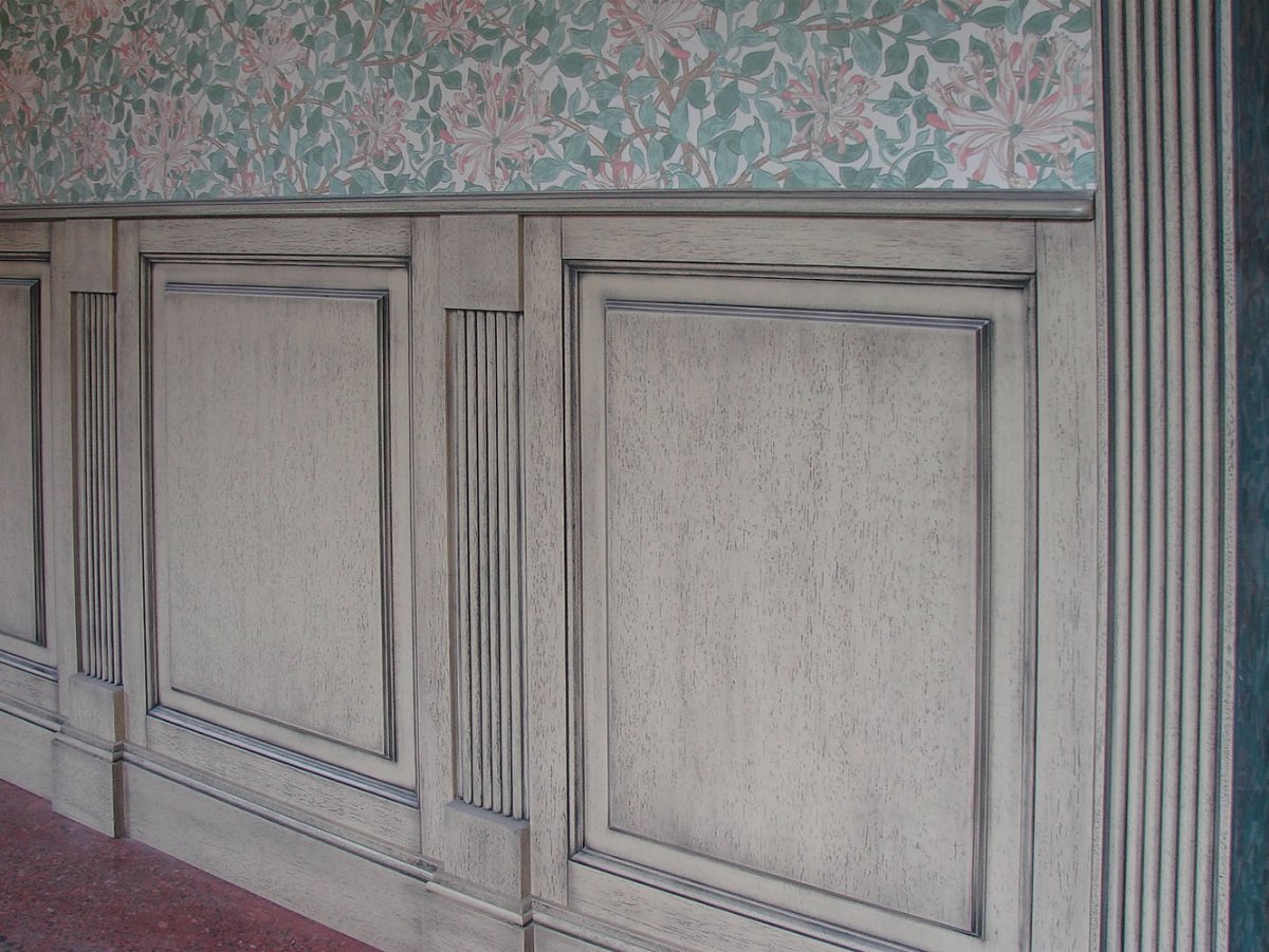 Панели для стен с филенкой