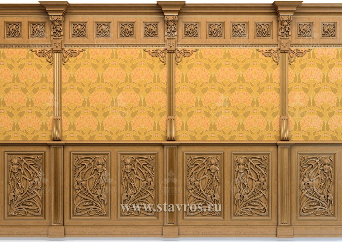 Панели буазери 3d Max