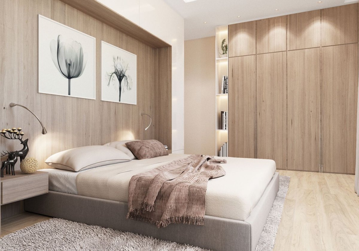 Шкаф над кроватью