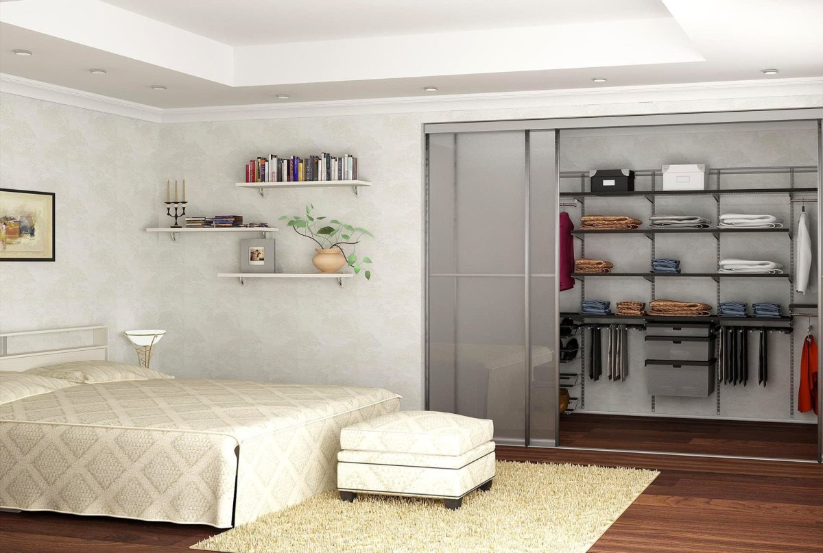 Спальня на 15 квадратных метрах