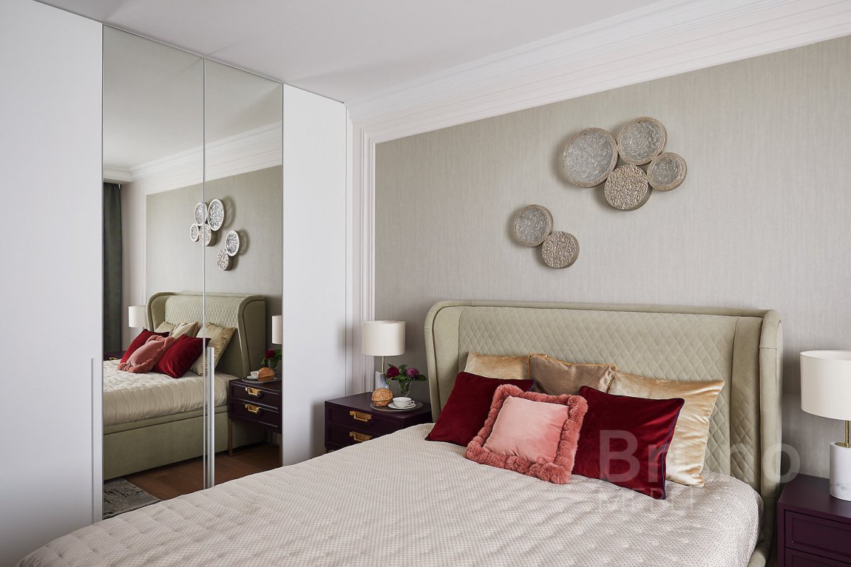 Интерьер маленькой спальни 11м2