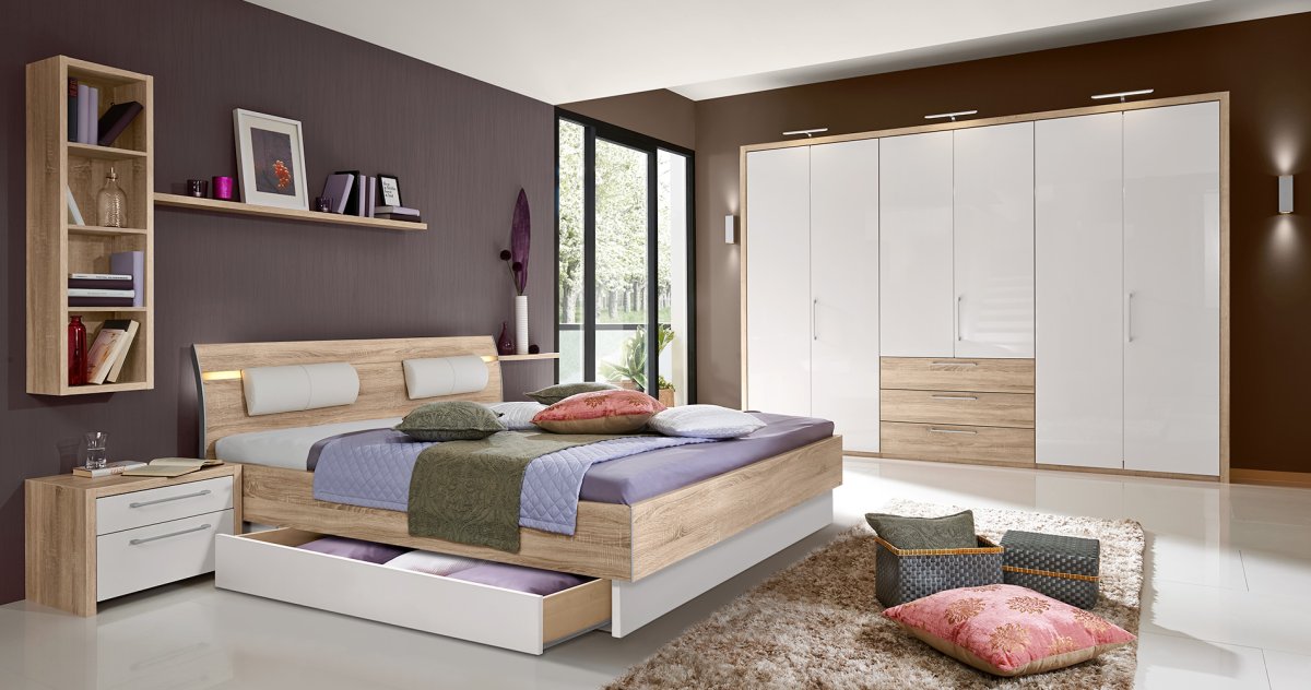 Спальни со встроенными шкафами
