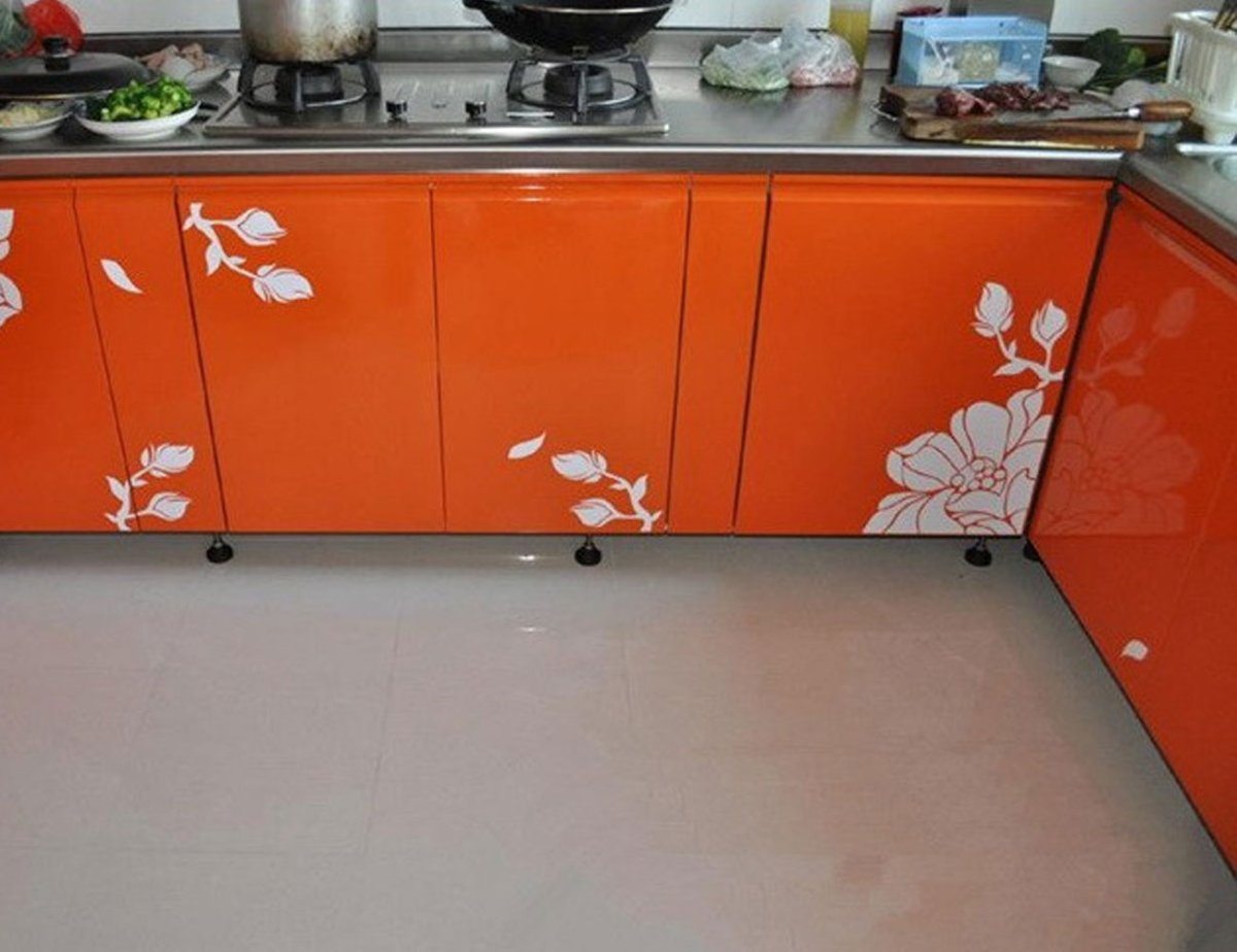 Декор на кухонной столешнице