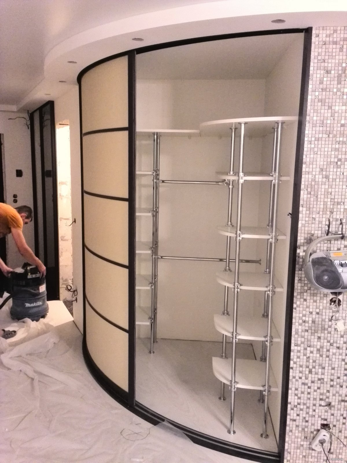 Радиусные шкафы Инлюкс