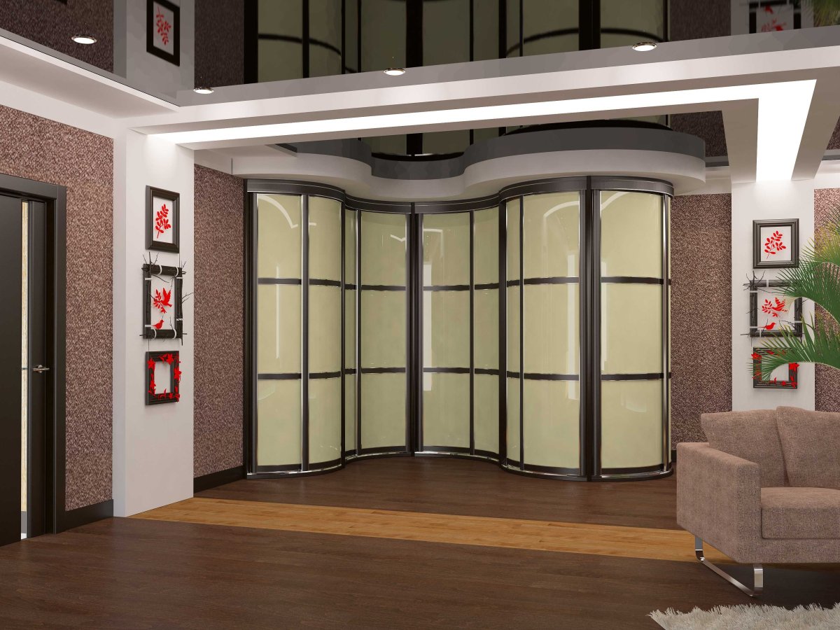 Шкаф радиусный venta 0933