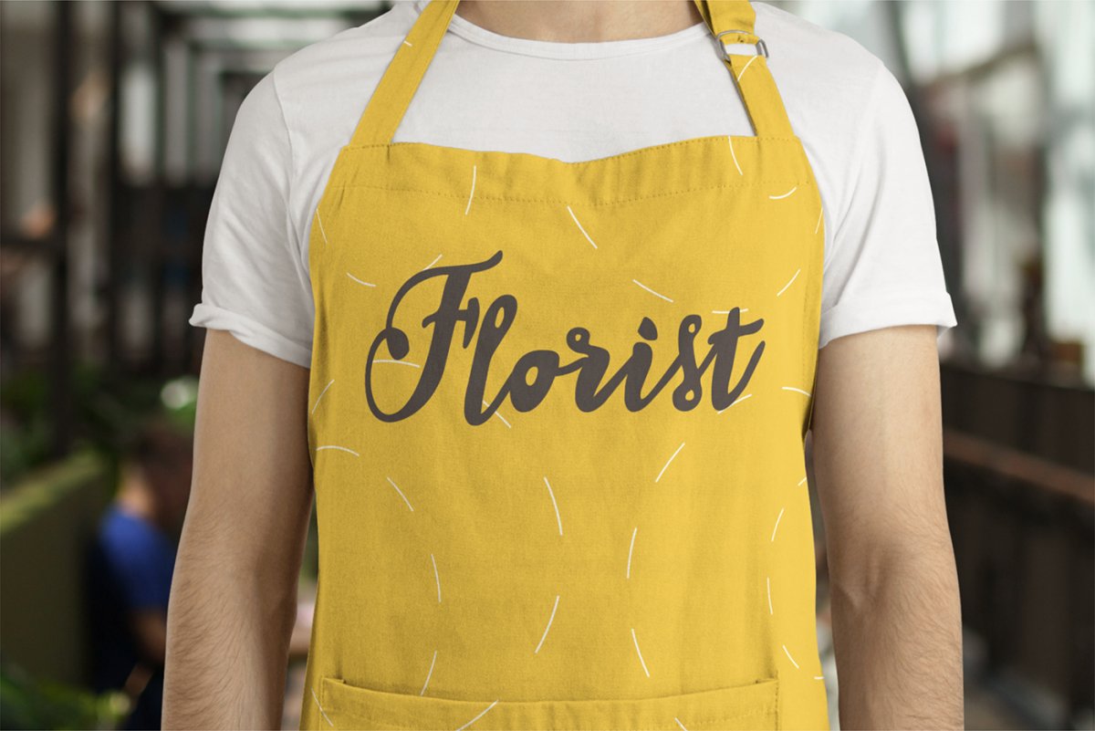 Фартук Mockup free