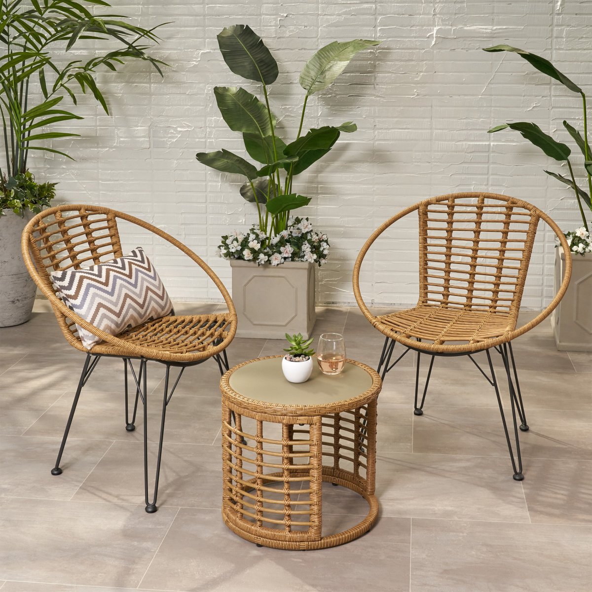 Emily Patio Set with Cushions