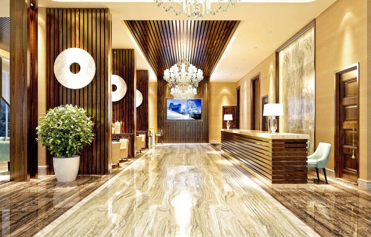 Холл в отеле