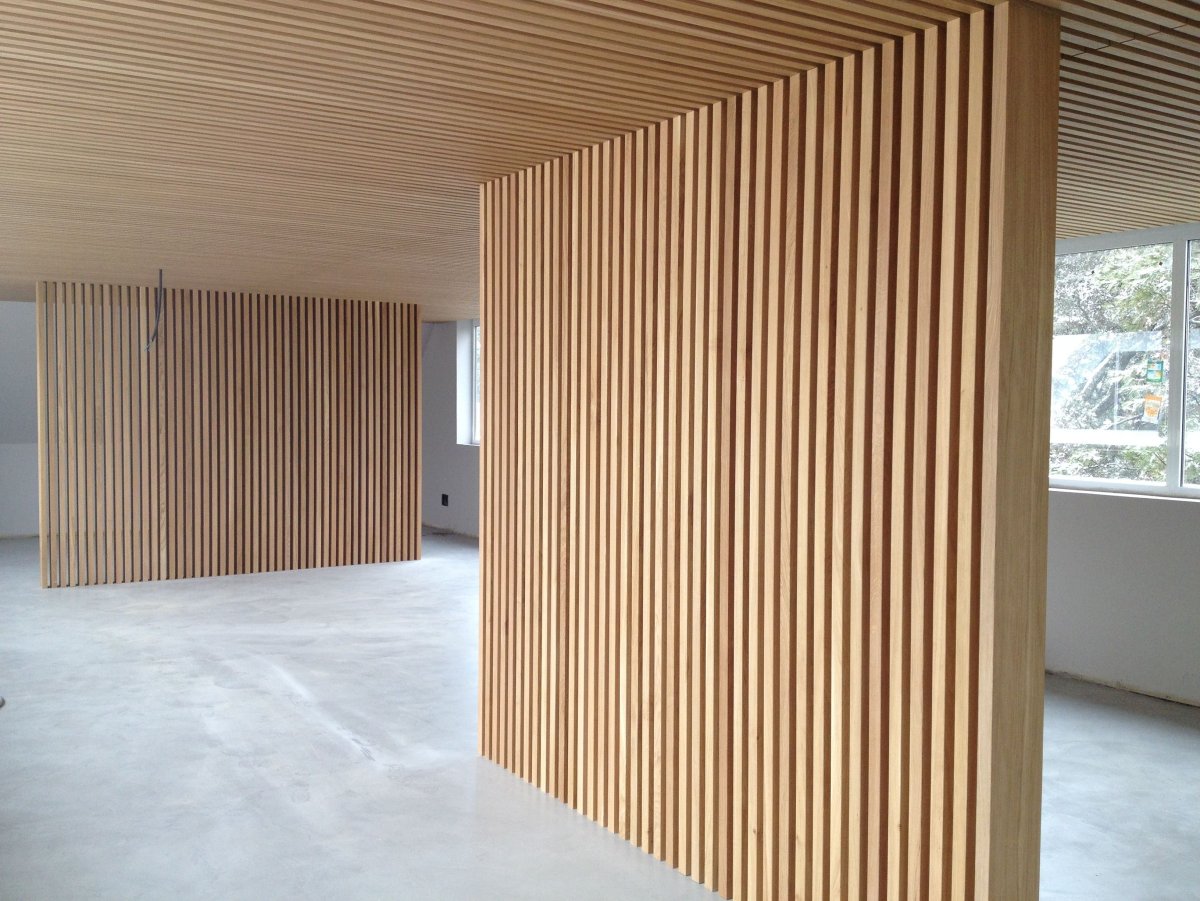 Реечная перегородка Фрамир