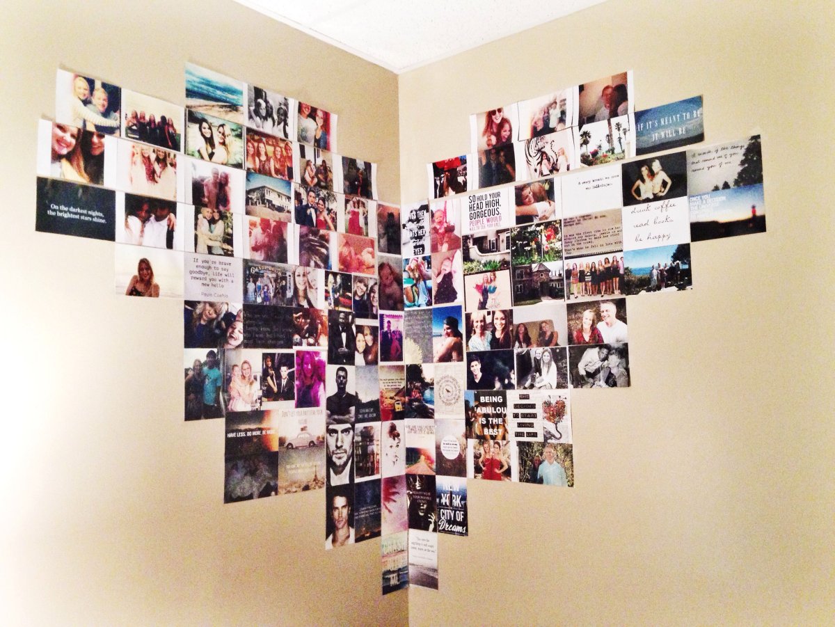 Фоторамки в интерьере