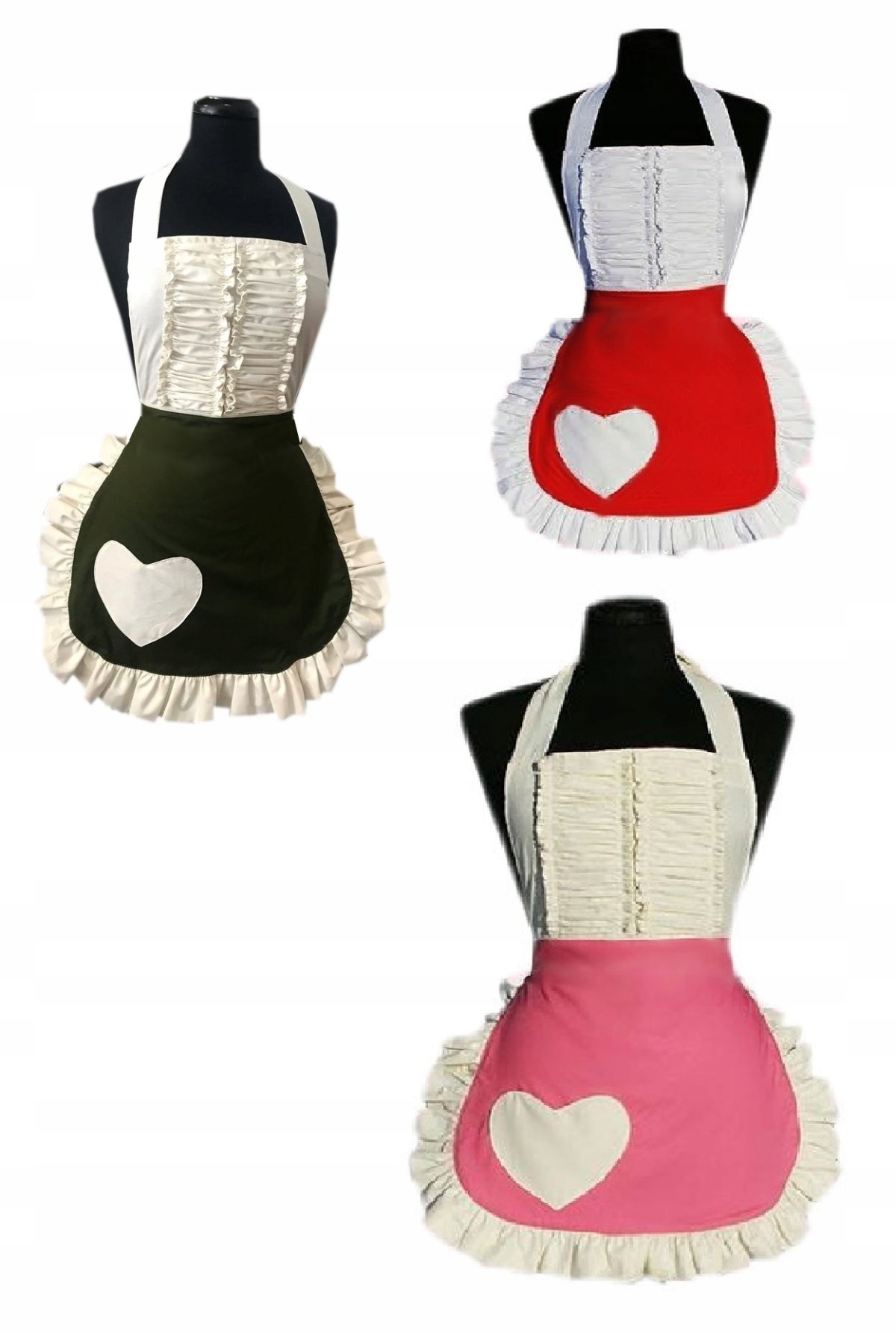 Как красиво одеть кухонный фартук