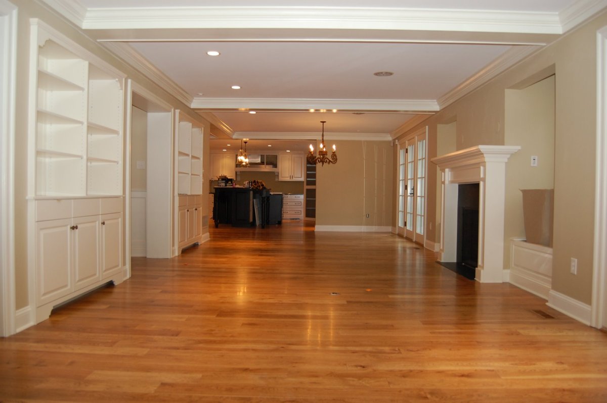 Гостиная без мебели