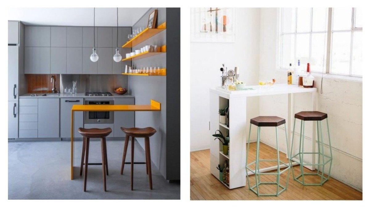 Стойка барная волна l500