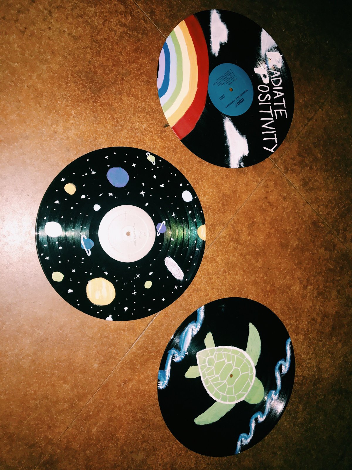 Виниловые пластинки в интерьере