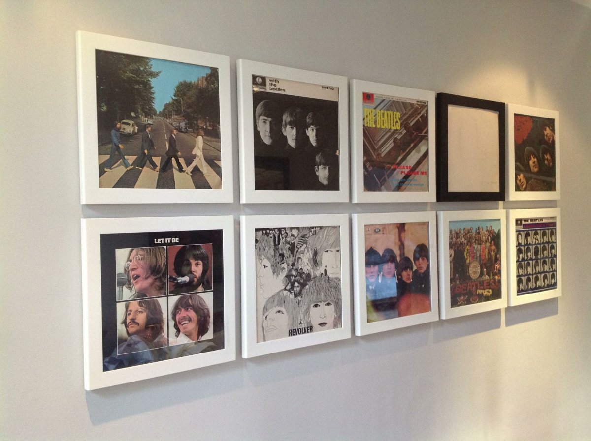 Виниловые пластинки в интерьере