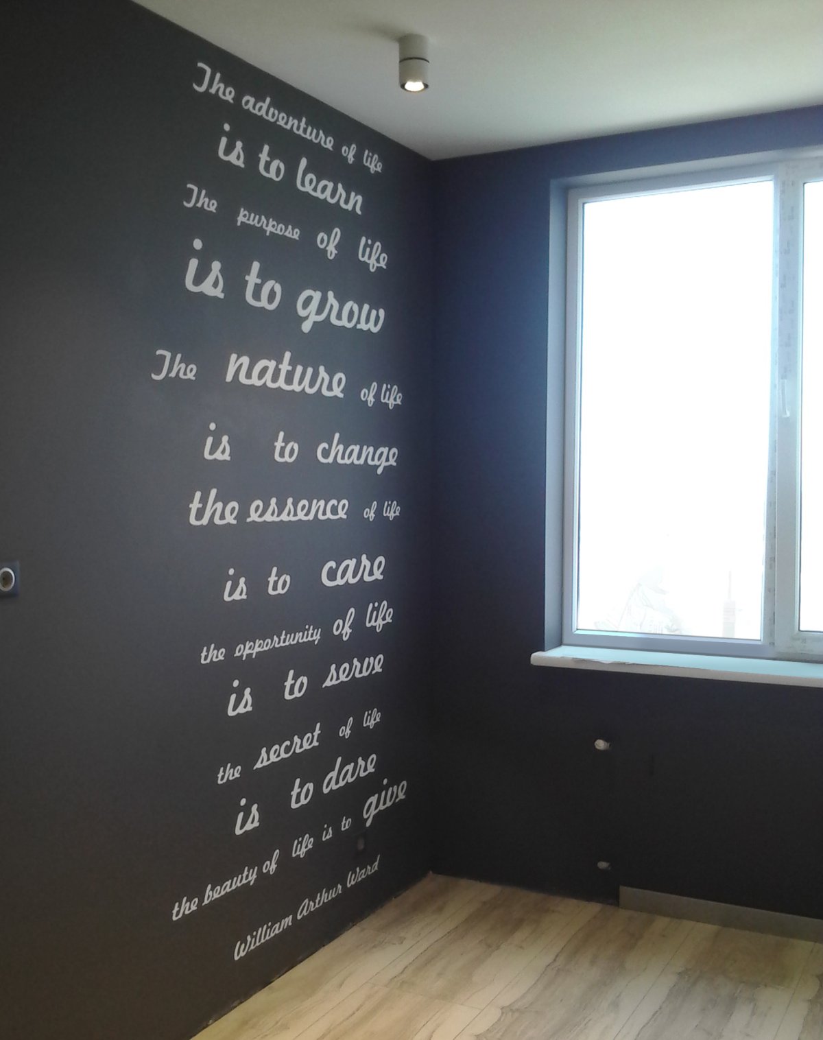 Надписи на стенах в квартире