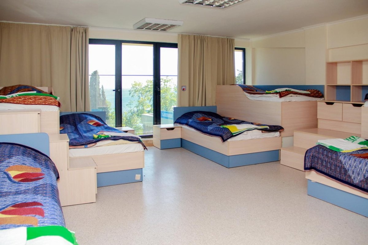Хрустальный лагерь Артек комнаты