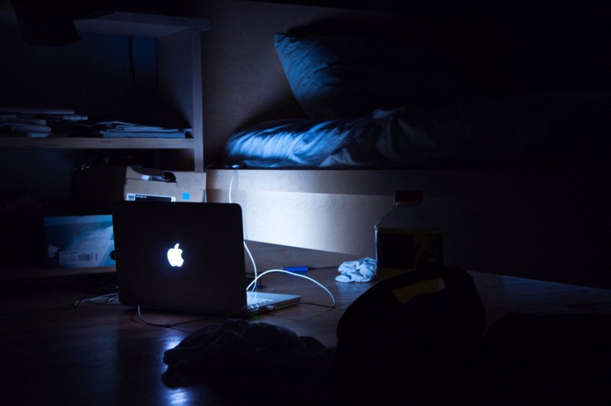 Комната ночью