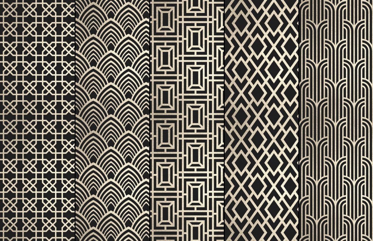 Панель Gatsby ар деко