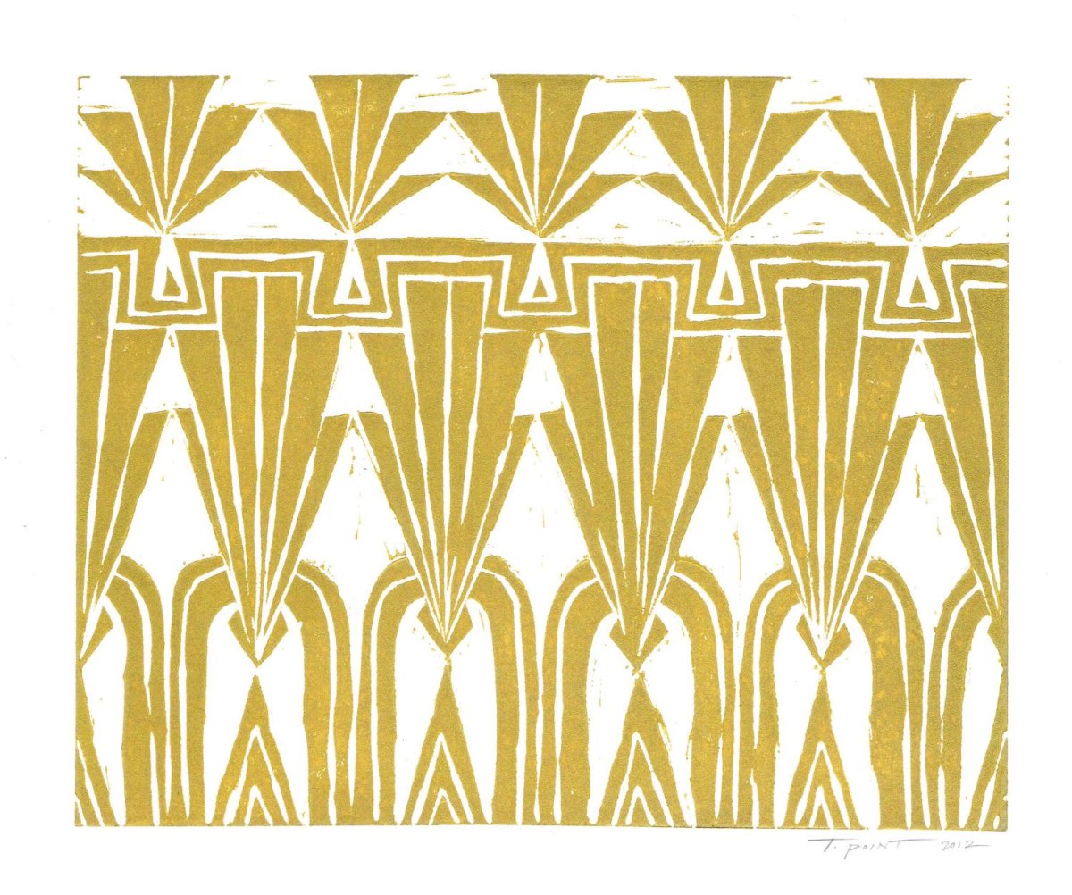 Орнамент ар деко Египет