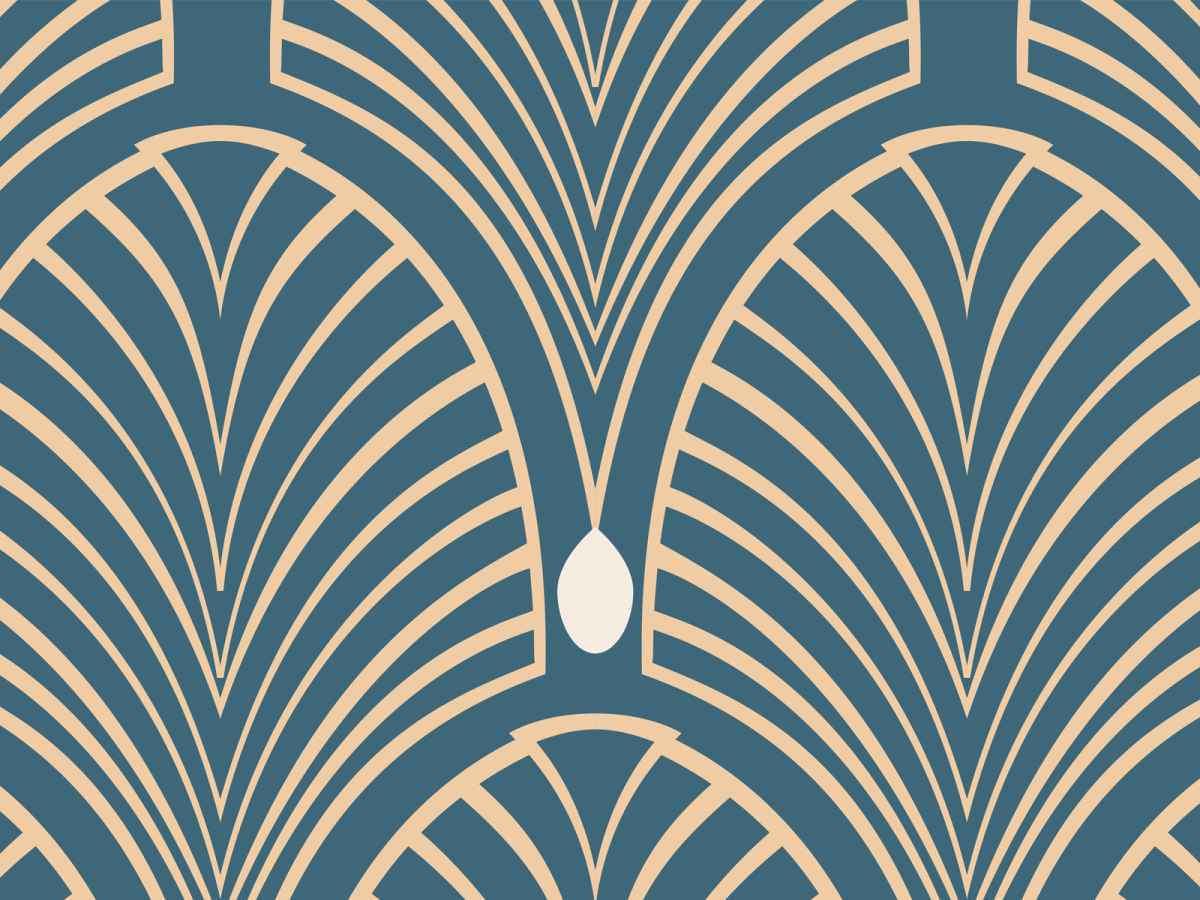 Ар деко Великий Гэтсби узор