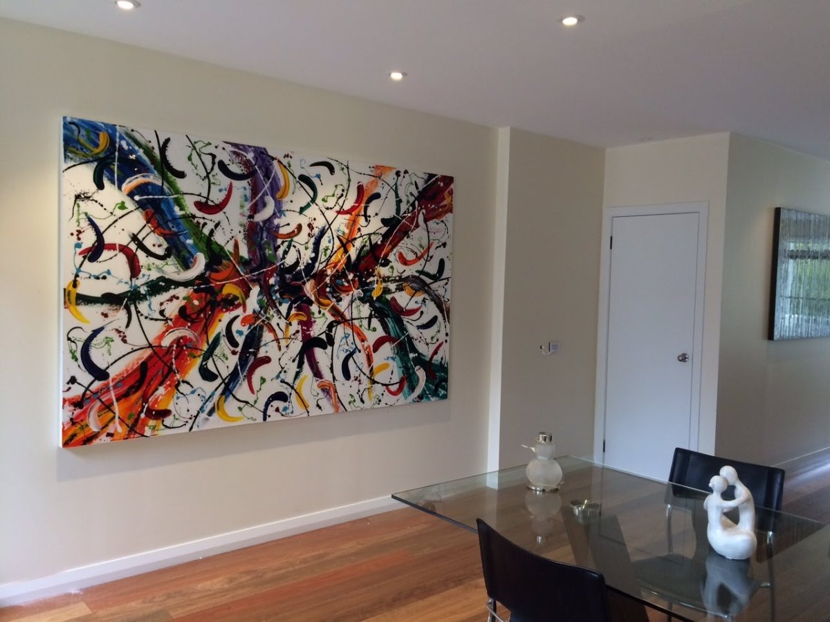 Современное искусство в интерьере