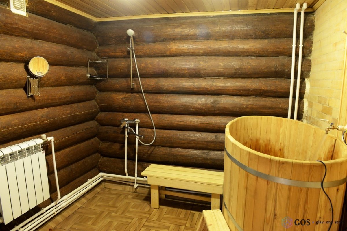 Отделка комнаты отдыха в бане