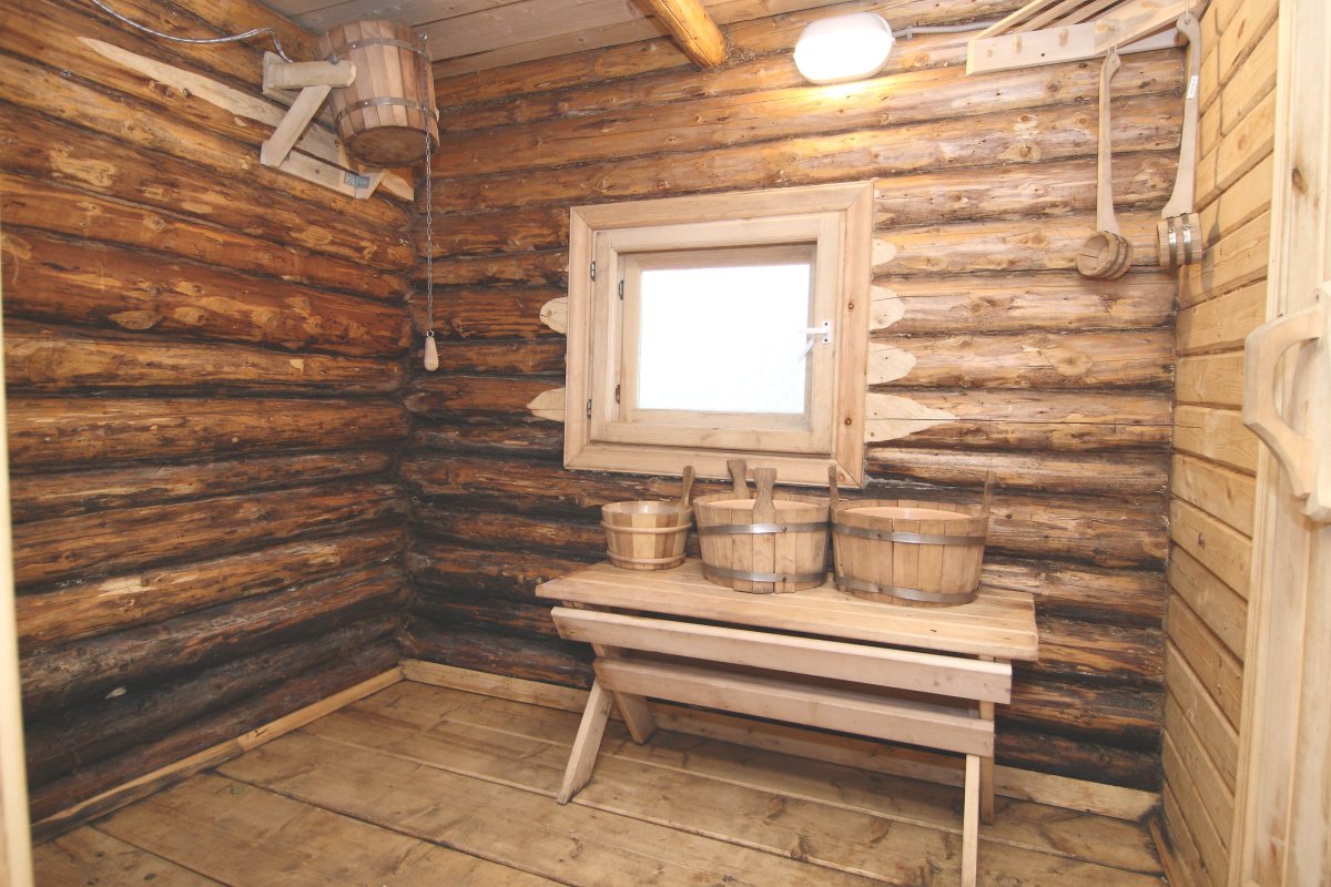 Отделка деревянной бани