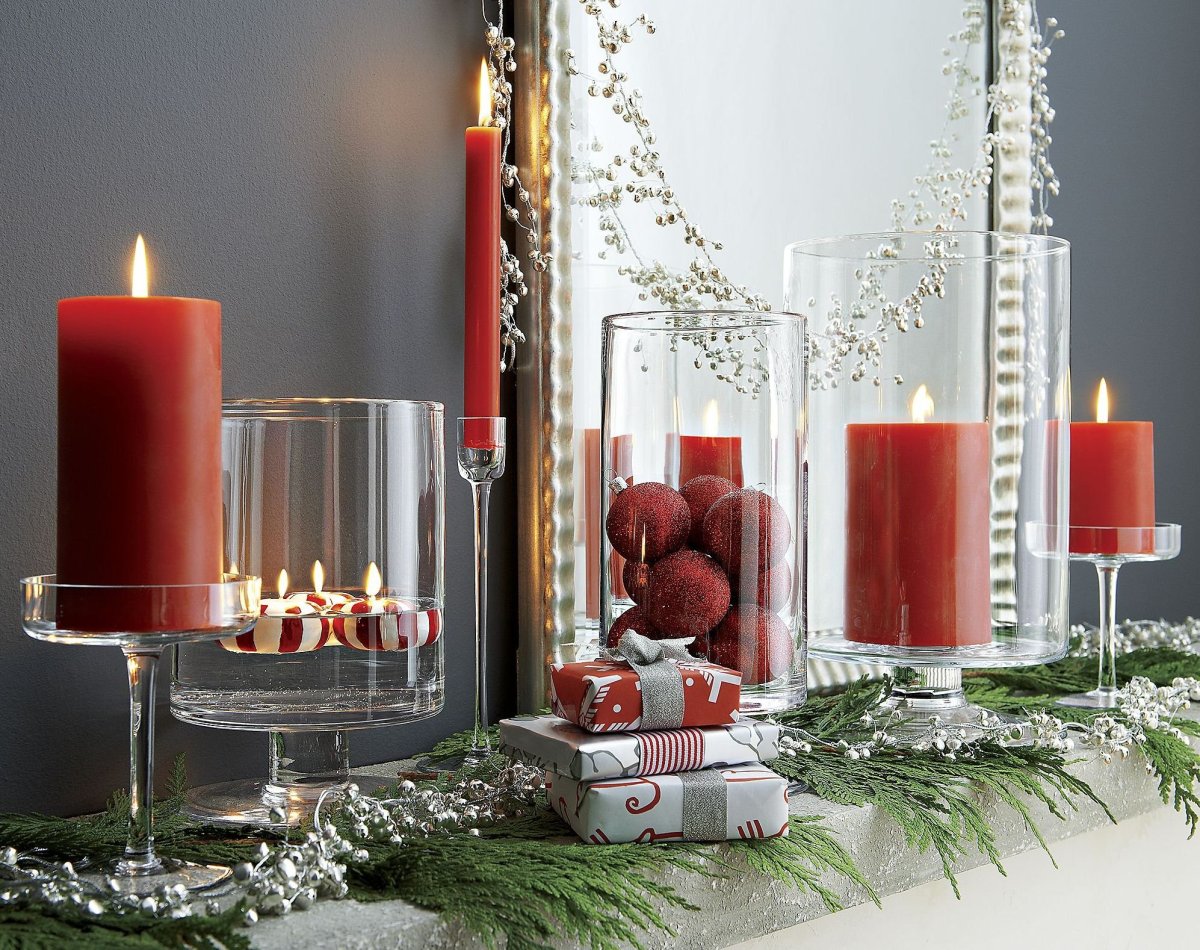 Мраморная свеча Marbel Candle финская