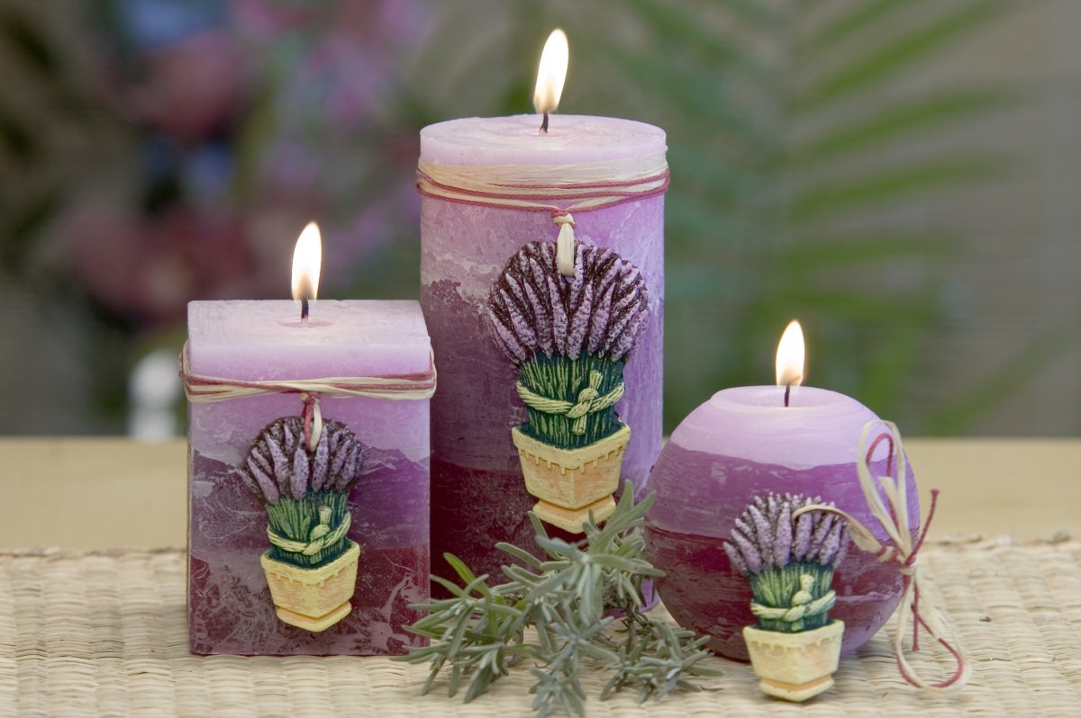 Свечи декор