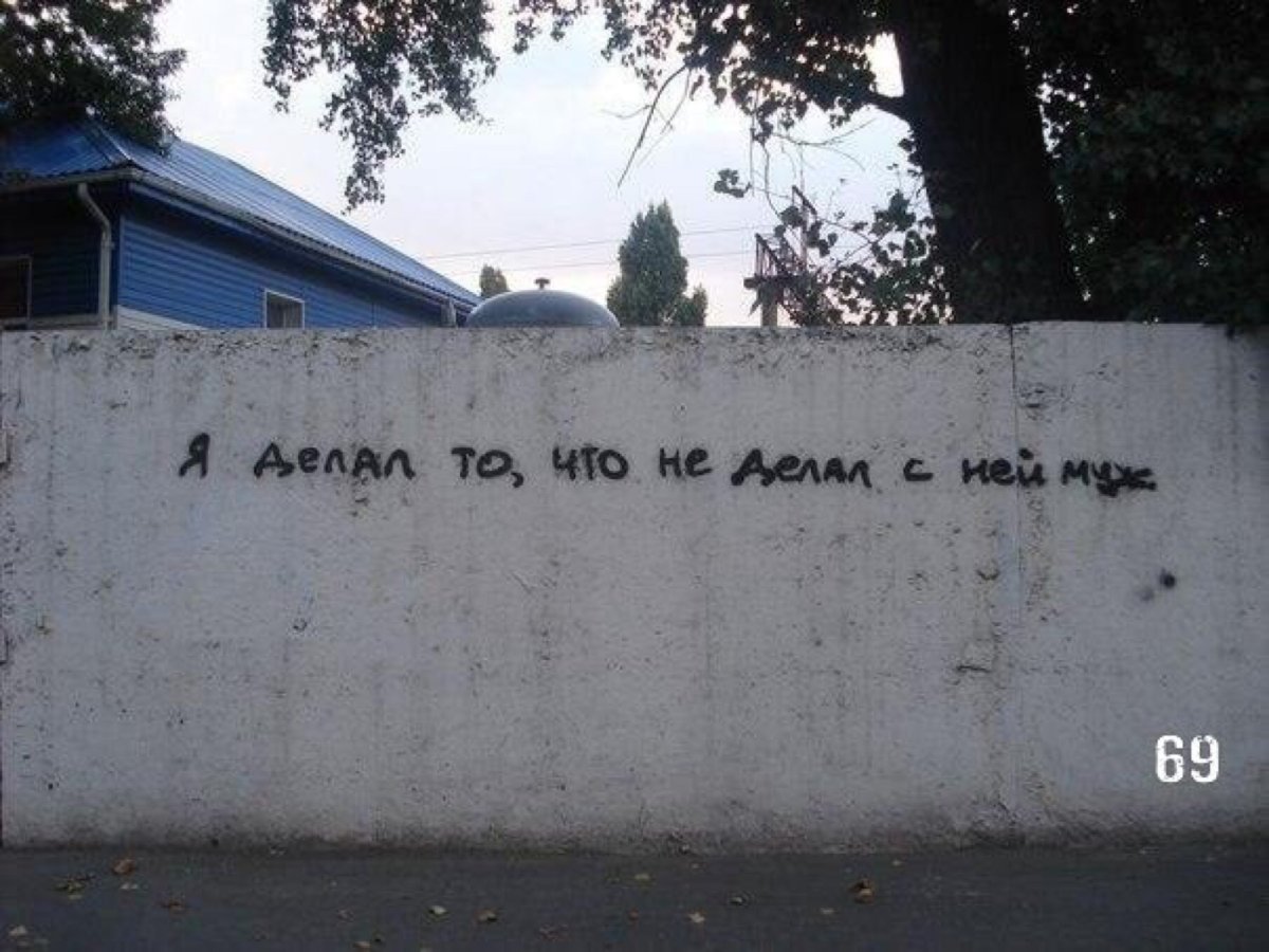 Граффити надписи на стенах со смыслом