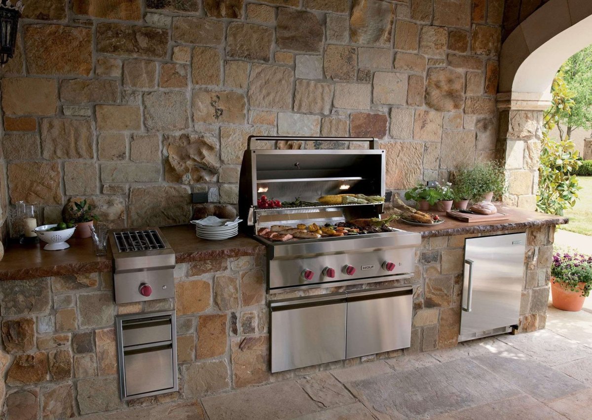 Столешница для барбекю