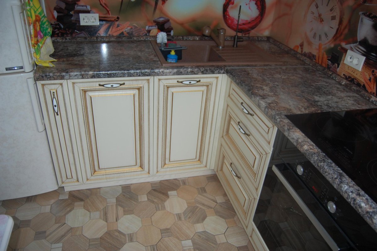 Кухни со столешницей Скиф Кантри