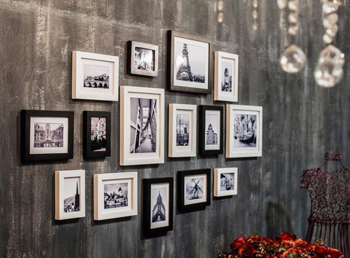 Модульные фоторамки на стену