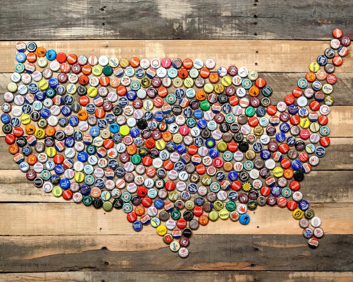 Панно из винных пробок