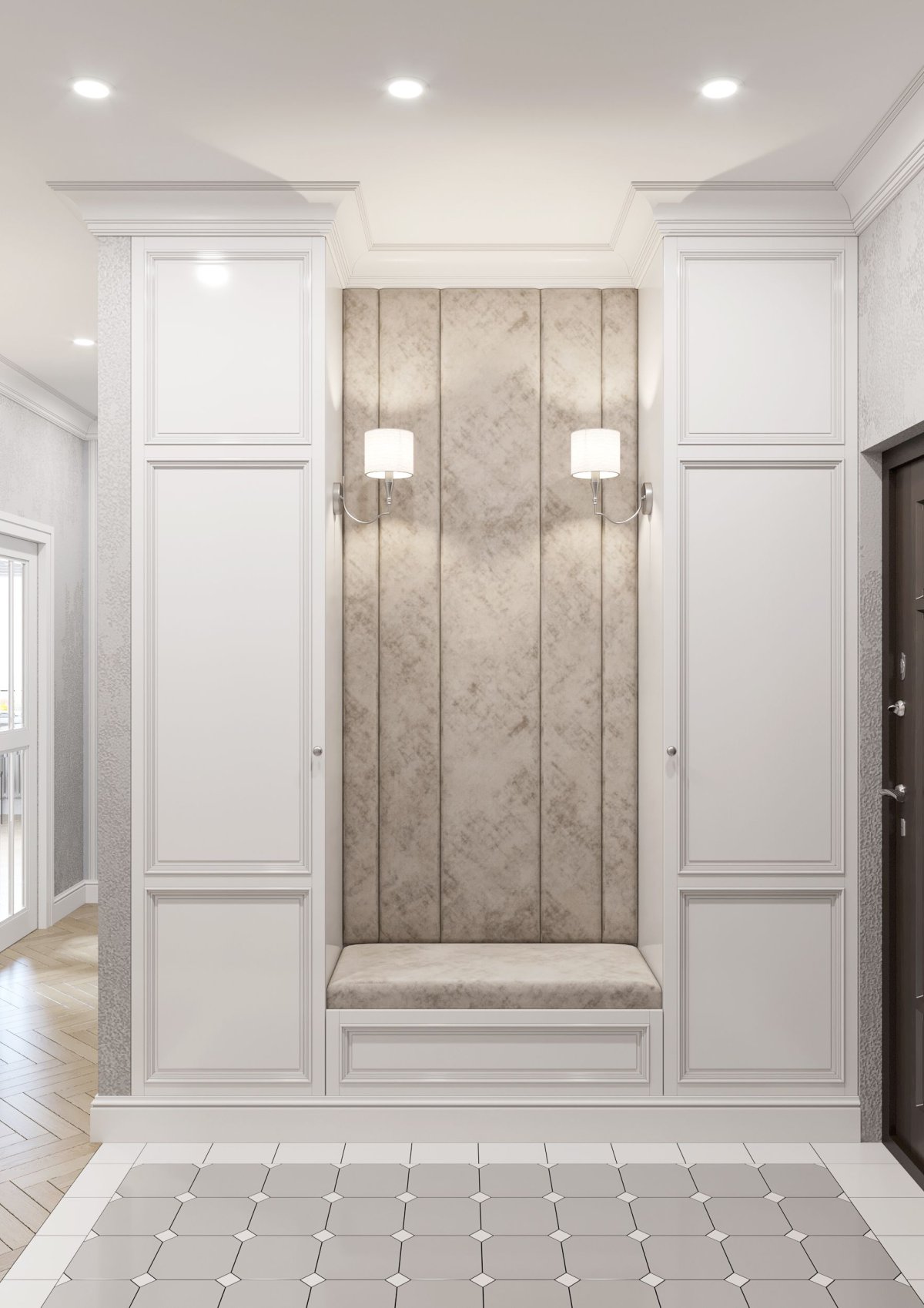 Прихожая в стиле Неоклассика